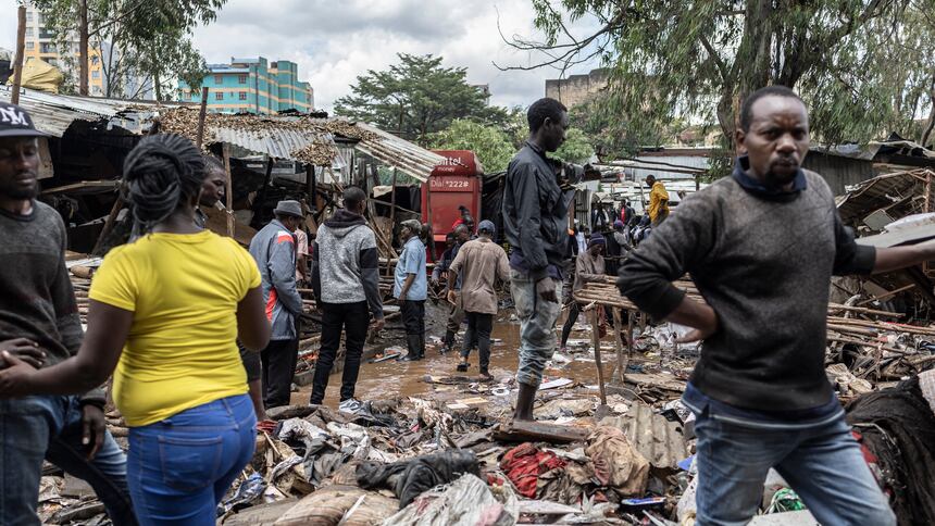 At least 42 people killed in Kenya floods