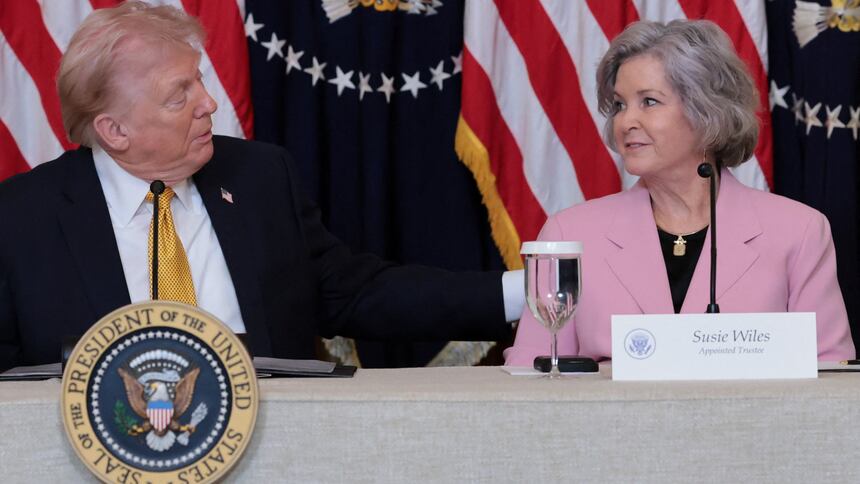 Susie Wiles, Trump's chief of staff, diagnosed with breast cancer but plans to keep working