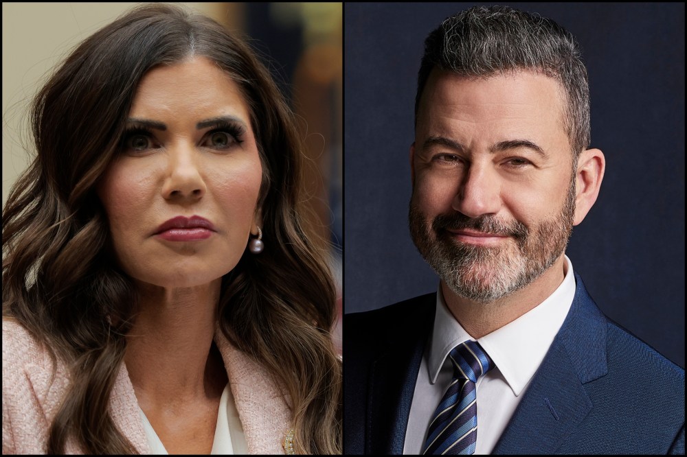 Jimmy Kimmel on Trump Firing Homeland Security Secretary Kristi Noem: ‘The Funniest Thing Would Be If They Deport Her to El Salvador’