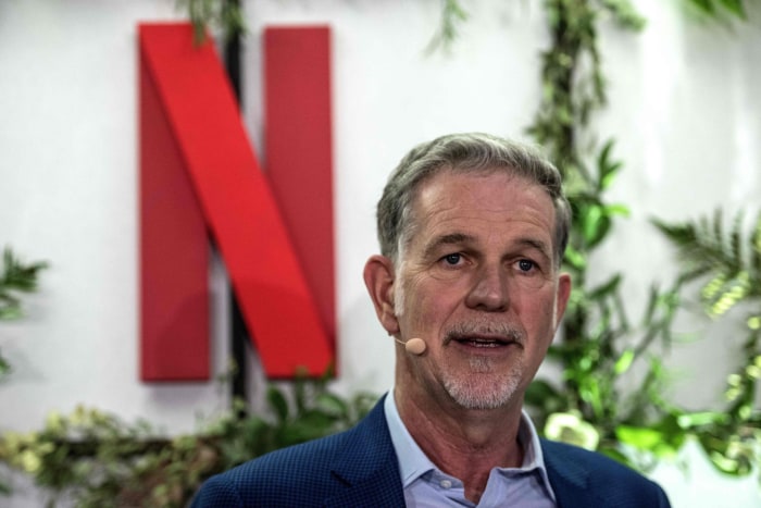 Netflix Chair Reed Hastings to Leave Board in June