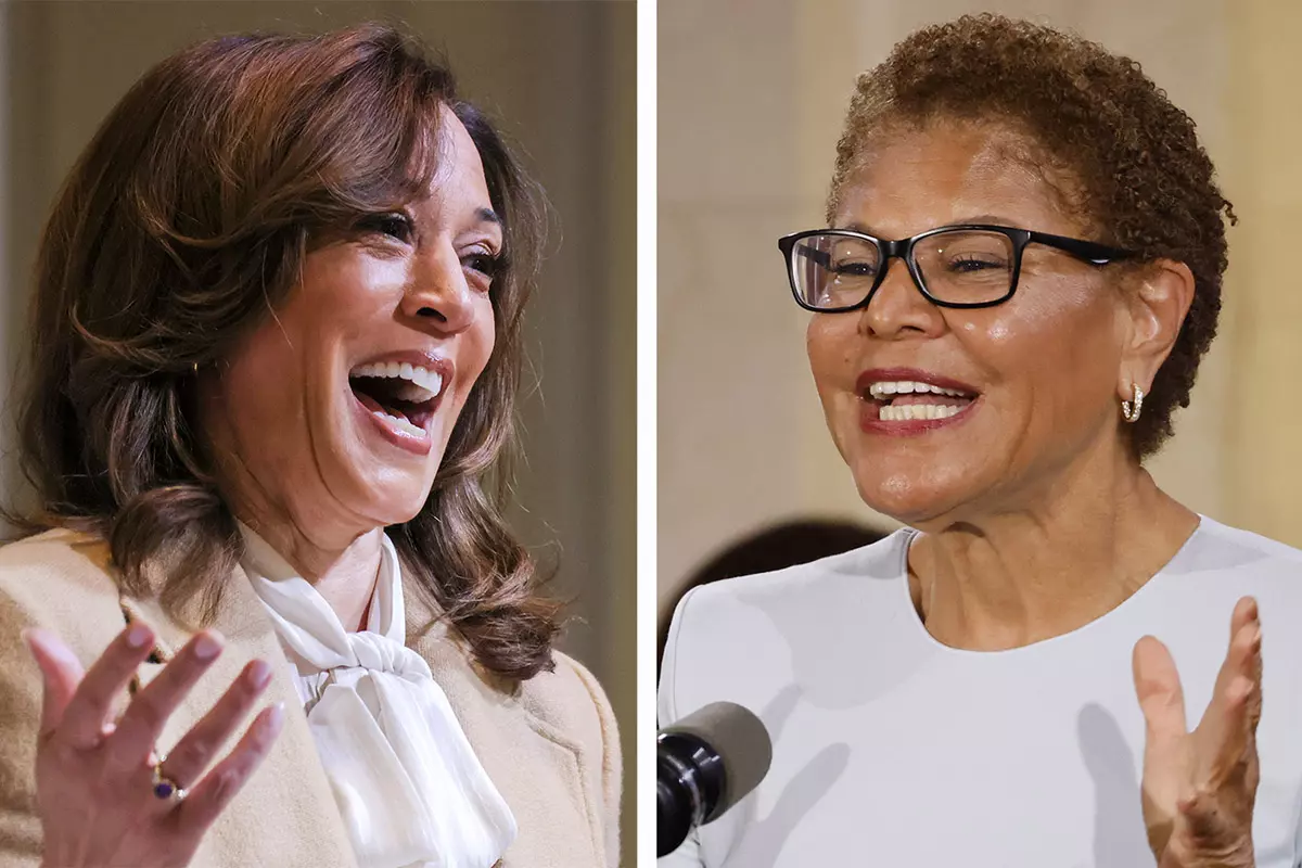 Kamala Harris endorses L.A. Mayor Karen Bass for reelection