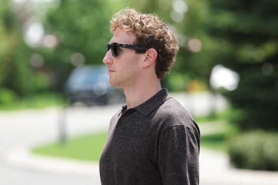 Le PDG de Meta, Mark Zuckerberg, à Sun Valley (Idaho), le 9 juillet 2026. KEVIN DIETSCH/AFP