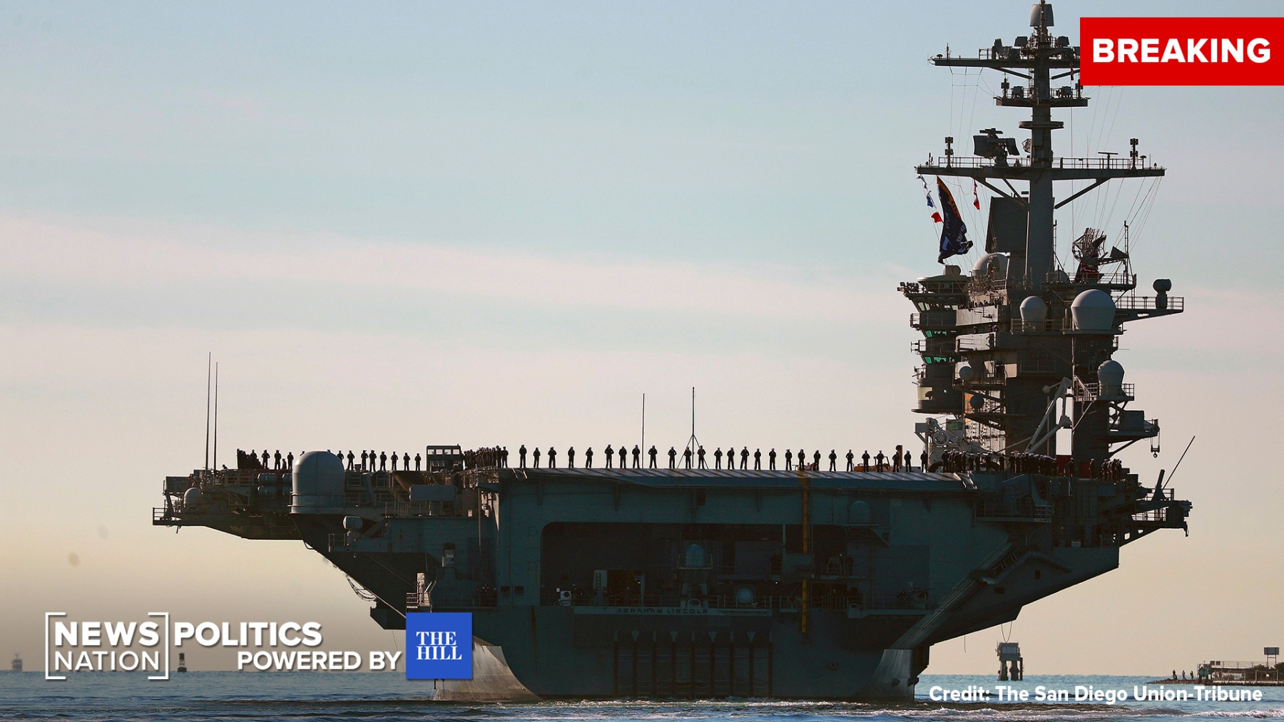 USS Abraham Lincoln is returning home, acting Navy secretary says