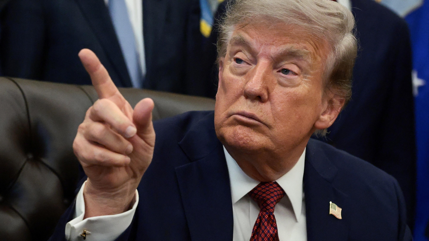 Le président américain Donald Trump s'en prend ouvertement à l'Ontario et à Doug Ford depuis l'échec des négociations de son pays avec le Canada. (Photo archives)  Photo : Reuters / Evelyn Hockstein
