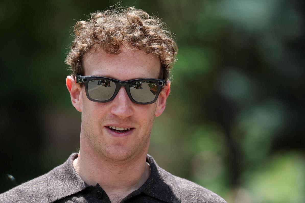 Le PDG de Meta, Mark Zuckerberg, à Sun Valley, le 9 juillet 2026. Brendan McDermid / REUTERS