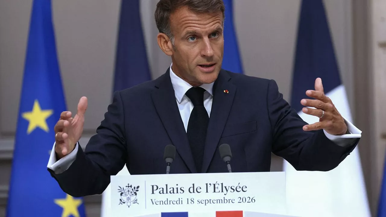 Menace russe plus élevée, crise des carburants : ce qu'il faut retenir de l'intervention d'Emmanuel Macron