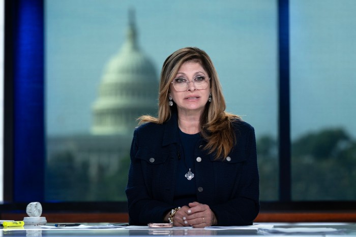 Maria Bartiromo Out at Fox News