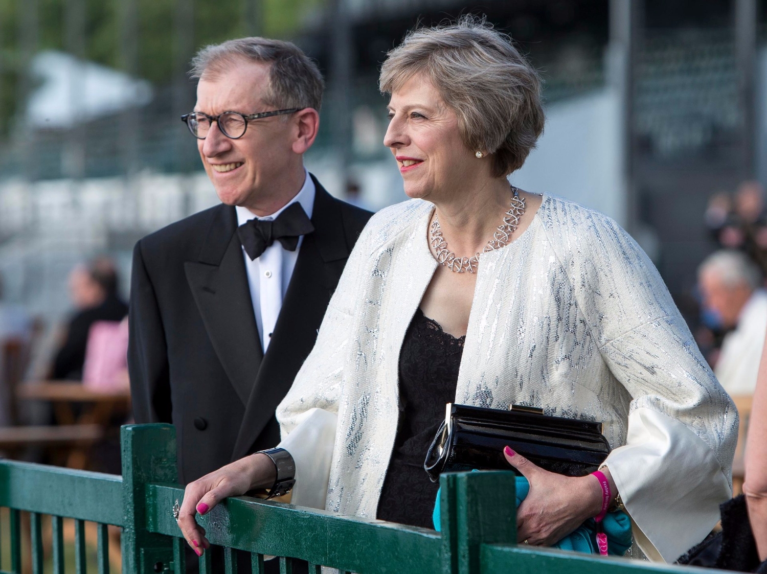  Theresa May seen with husband Philip John May at the Henley festival over the weekend. Photograph: Adam Sorenson/Barcroft Images