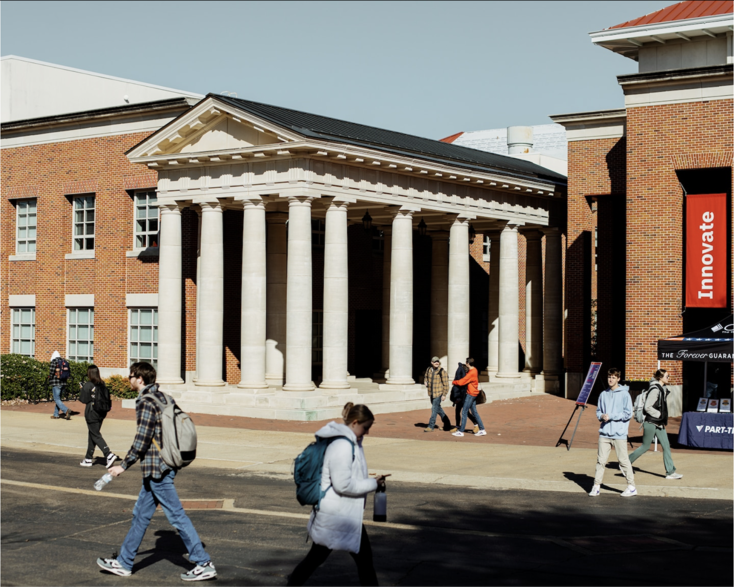 The University of Mississippi campus. (Houston Cofield for The Washington Post)