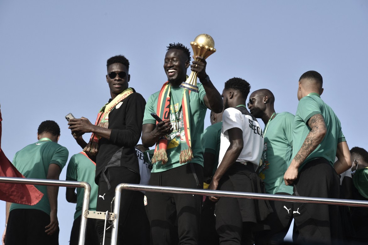 Senegal have competed in the AFCON for more than 50 years and reached the final twice, but Sunday marked the first triumph at the continental event. [Seyllou/AFP]