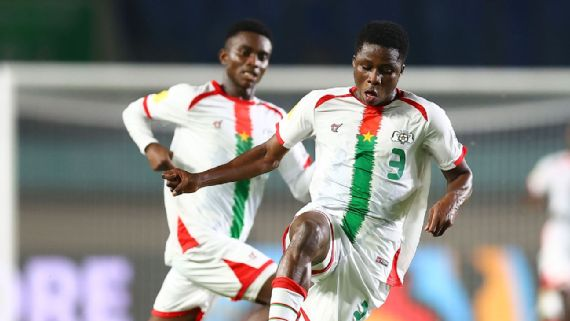 Burkina Faso's away kit, seen here at the U17 World Cup in 2023, is one of the better jerseys at AFCON. Pakawich Damrongkiattisak - FIFA/FIFA via Getty Images