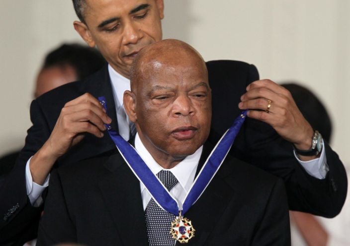 Rep. John Lewis, a civil rights icon who began pushing for racial justice in the Jim Crow south, has died