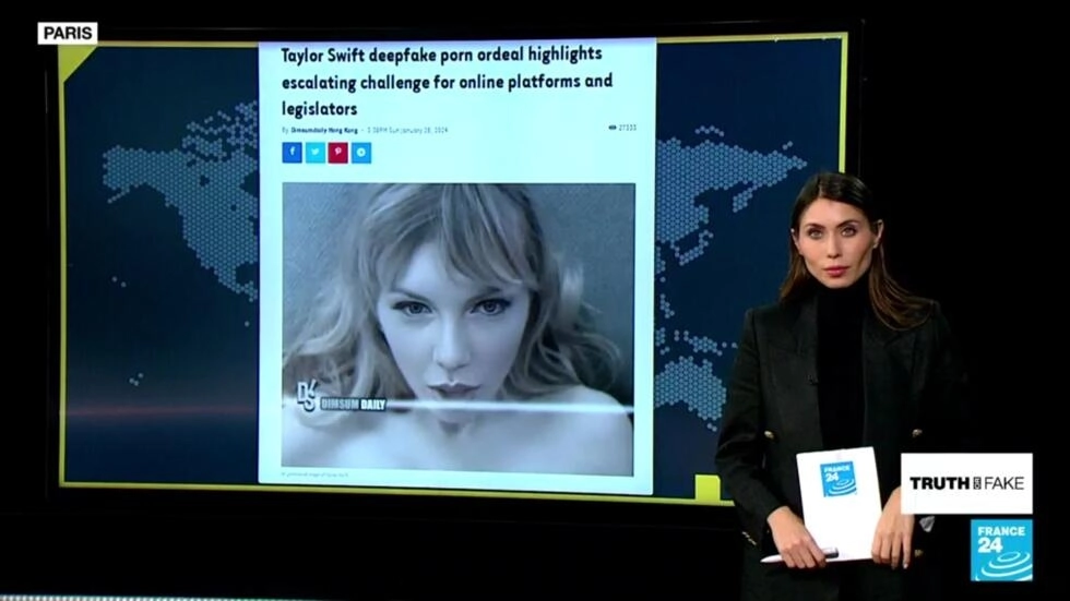 Taylor Swift deepfake porn inundates X, highlighting dangers of AI-generated content